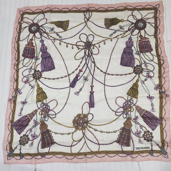 Trussardi silk scarf - Picture 1 of 11